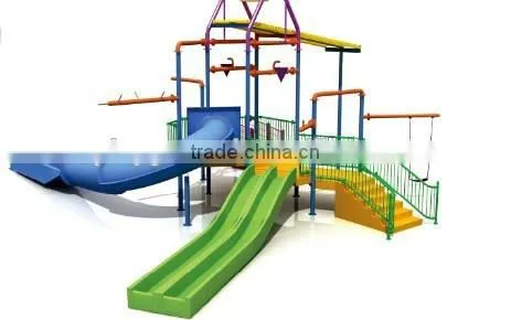 Smart Fiberglass Water Park Slide for Kids photo-4