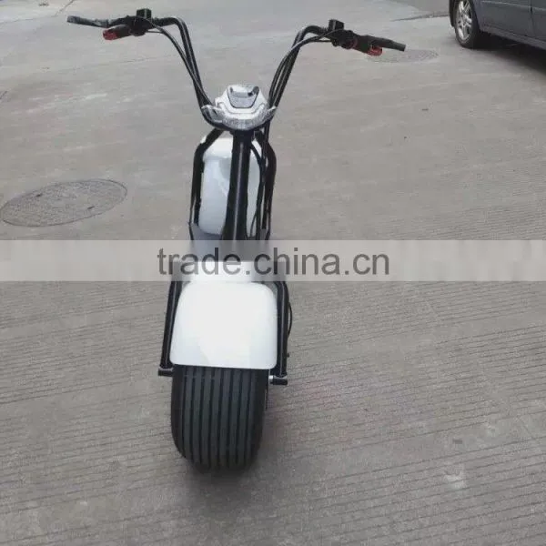 2017 Factory Direct Max Speed30-50KM/H Electric Bike 48V Citycoco With Suspension&Disc Brakes&LCD Display photo-2