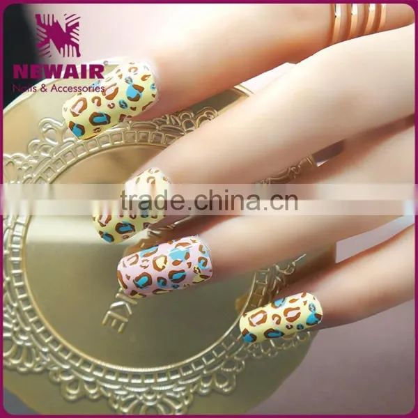 High Quality 24 Designs Nail Wrap Waterproof Nail Stickers photo-6