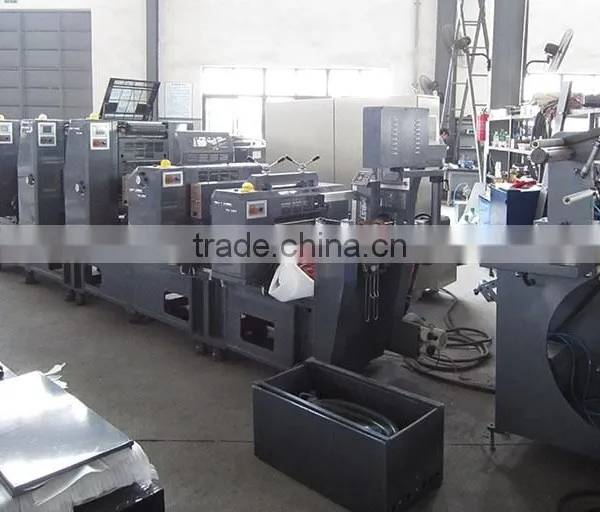 KZX-320 Intermittent Roll to Roll Self Adhesive Label Offset Printing Machine photo-4
