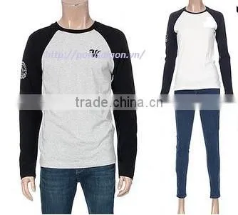 Men t - Shirt 3/4 Sleeve Raglan Baseball, 100% Cotton photo-4