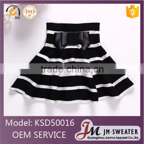 Fashion Design Girls Winter Black Pleated School Uniform Mini Skirts photo-5