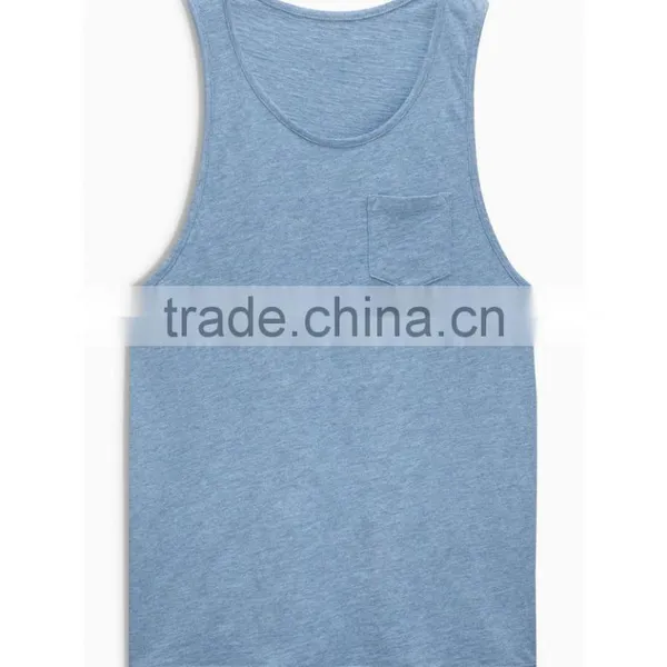 150 Grams Fabric Weight and Blank Design Cheap Wholesale Boys Tank Top