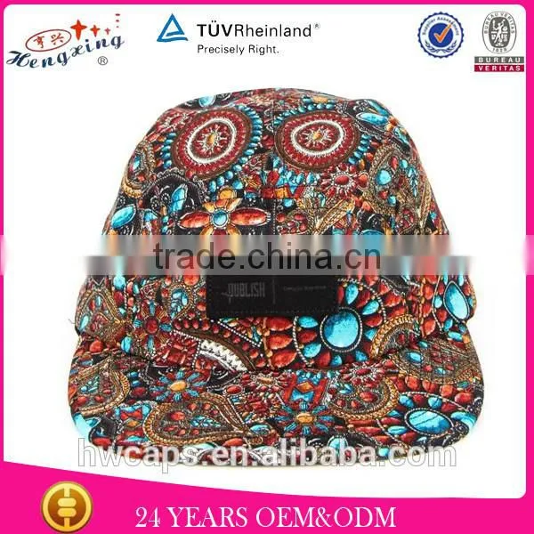 Aztec African Native Mens Womens Wholesale 5 Panel Hats photo-3