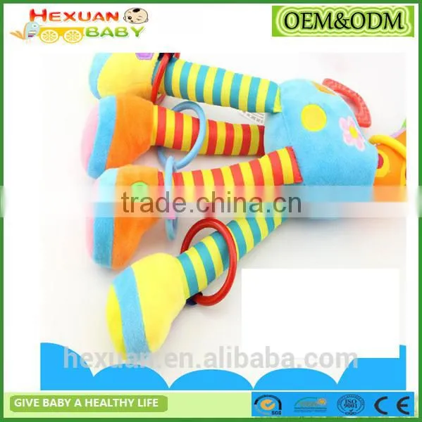Baby Crib Stroller Rattle Plush Toy Plush Newborn Baby Hanging Ring Bell for Bed photo-6