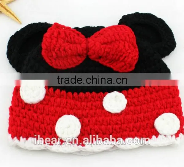 Crochet Baby Hat Infant Cute Hot Sale Custom High Quality New Fashion Hat Toddler Crochet Hat for Sale photo-5