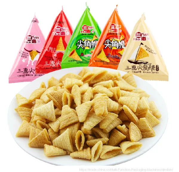 QD-3 Automatic Triangle Bag Granule Packing Machine photo-2