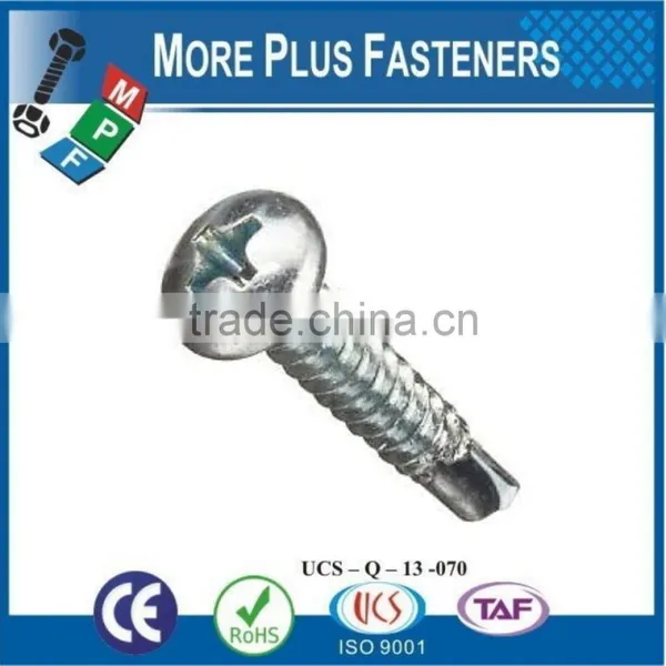 Made in Taiwan Phillips Recessed Pan Head Sheet Metal Self Drilling Screw Pan Head Phillip Self Drilling Screw photo-5