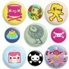 Round Pin Button Badge