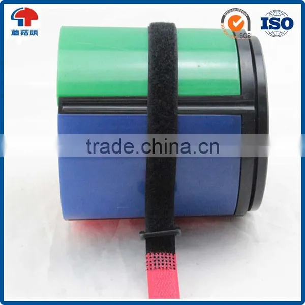 High Quality Magic Tape Plastic Buckle Adjustable Hook and Loop Strap Cable Tie photo-6