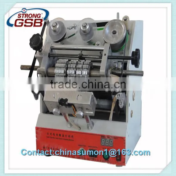 LZ-6 Desk Type Electric Shoebox Code Stamping Machine photo-2