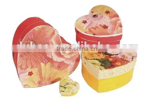 New Sets of 12 Storage Heart Boxes Set of 12 Stacking Storage Boxes Home Decoration Gift photo-5