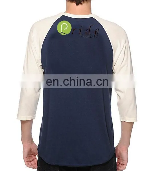 Unisex Adult Color Combination Custom Printing Baseball T-shirt-customise Long Sleeve T-shirt- Casual Wear T-shirt photo-4