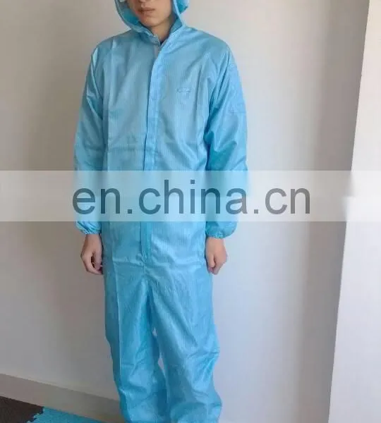 New Design Cleanroom Antistatic Protective ESD Coverall photo-2