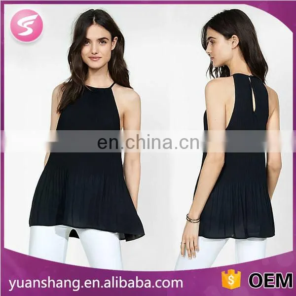 2016 Images of Chiffon Tops Latest Fashion Top Design Lady Blouse & Top