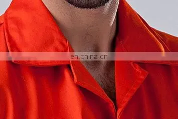 Custom Cotton Polyester Cheap Coveralls Uniform Design Professional Manufacturer photo-5