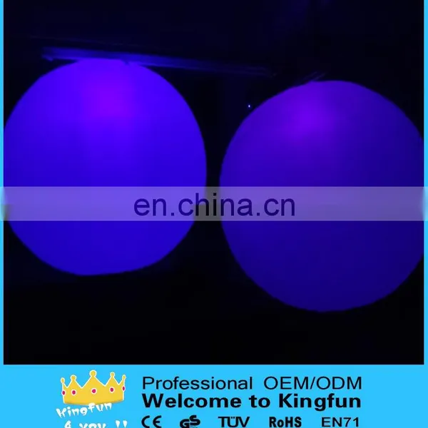 Ceiling Haning Lighted Decorative Inflatable Led Balloon photo-3