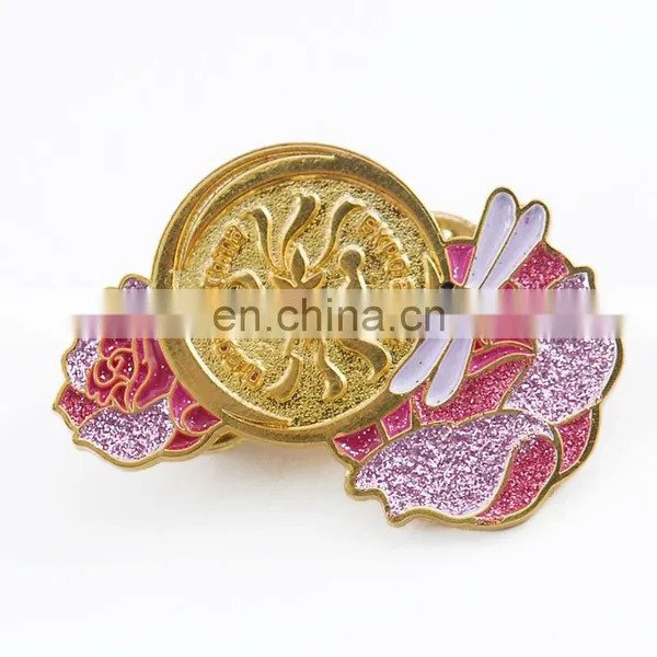Enamel Butterfly Lapel Pin photo-3