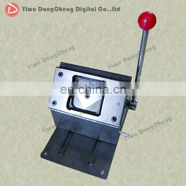 [Factory Direct Sale]55*55mm Square Medal Badge MachineDCQD-55F photo-2