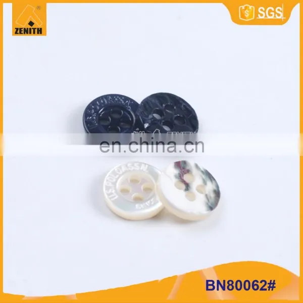 Quality Engraved Logo Shirt Trocas Button BN80062 photo-4