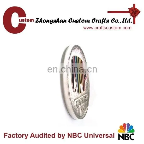 Factory Price OEM Brand Custom Metal Challenge Silver Coin photo-2