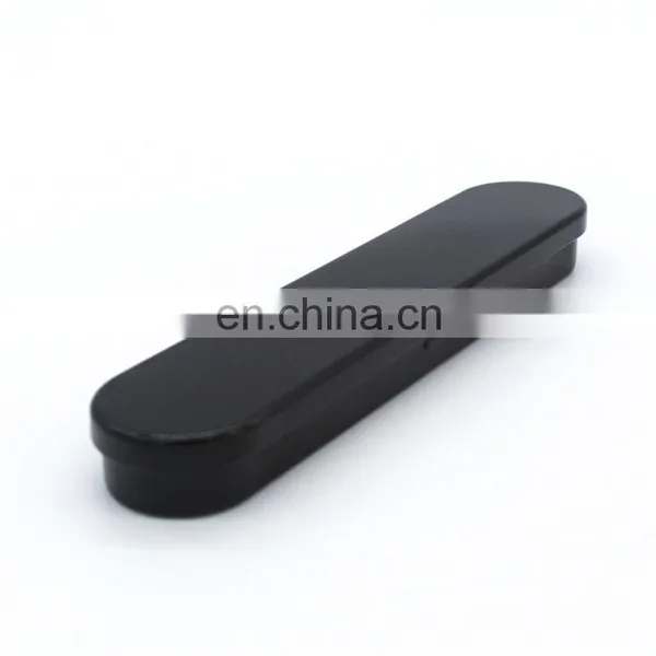 Shinny Black Varnished Rectangular Metal Tin Case With Hinge Lid and EVA Tray photo-3