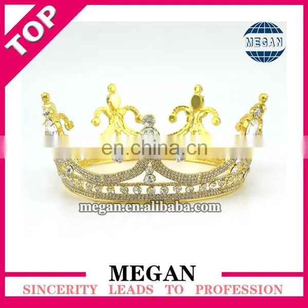 Wholesale Rhinestone Headband Princess Crown Baby Tiara Crown Wedding Cake Crown photo-5