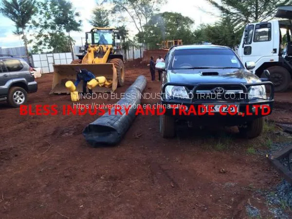 Airformed Culvert, Rubber Formwork, Rubber Balloon, Pneumatic Tubular Formwork photo-3