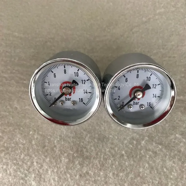 Naite 40mm Axial Mounting Dry Pressure Gauge photo-5