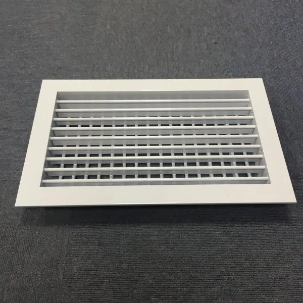 Hvac Air Conditioner Sidewall Air Ventilation Supply Air Double Deflection Grille photo-2