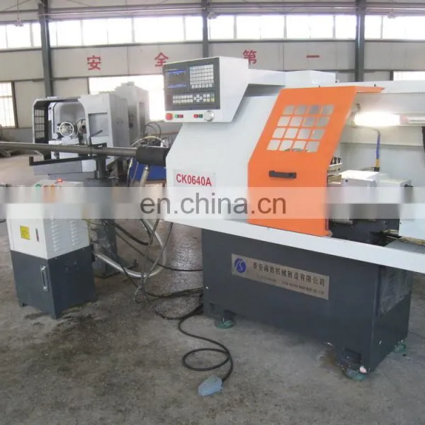 The Small Cnc Lathe Machine With Chuck and Tool Turret CK0640A photo-4