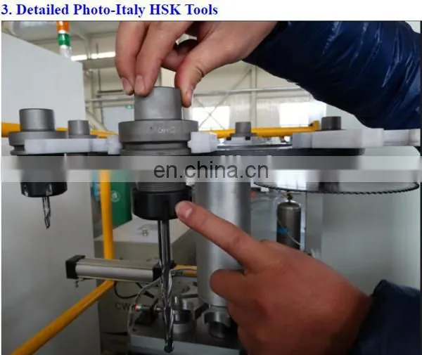 Heavy Gantry Type 5 Axis Cnc Milling Machine for Aliminum and UPVC Price photo-5