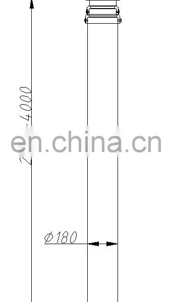 Head Load 250kg Aluminum Pneumatic Telescoping Pole 2m and Extends to 4m photo-4