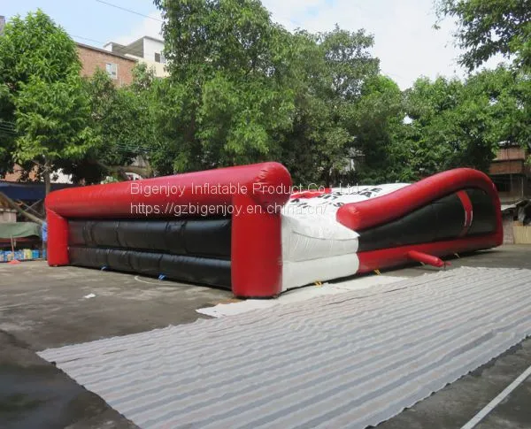 5007937-Factory Price Bmx Skiing FMX Inflatable Stunt Jump Big Airbag Landing photo-2
