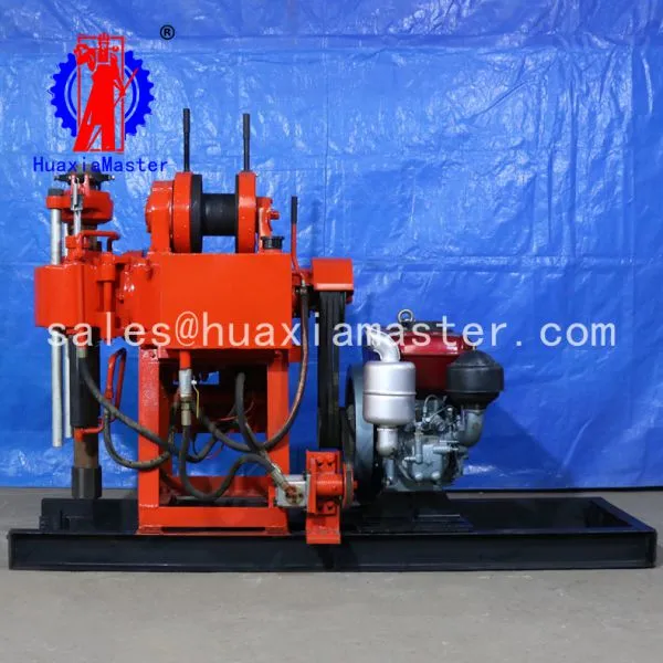 Drill Equipment XY-200 Hydraulic Water Well Drilling Rig/Crawler Will Walk Oil Pressure to Give Strength photo-4