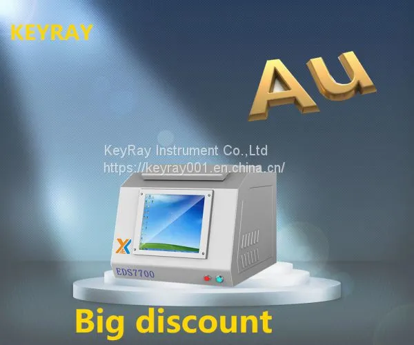 EDS7700 X Ray Gold Jewellery Test Machine, Gold and Silver Analyzer Spectrometer, X - Ray Fluorescence Analyzer