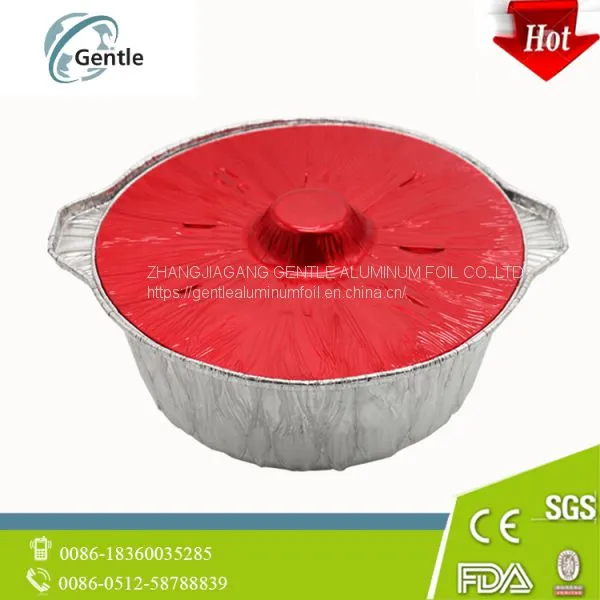 Food Grade Aluminium Foil Container Pot