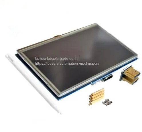 5 inch 800x480 LCD Resolution Resistive Touch Screen LCD module HD Interface for Raspberry PI