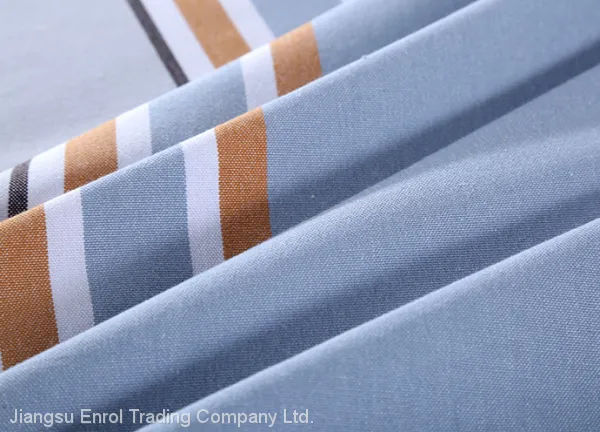 100% Cotton White Bed Sheet for Hotel and Dormitory Stripe and Simple photo-5