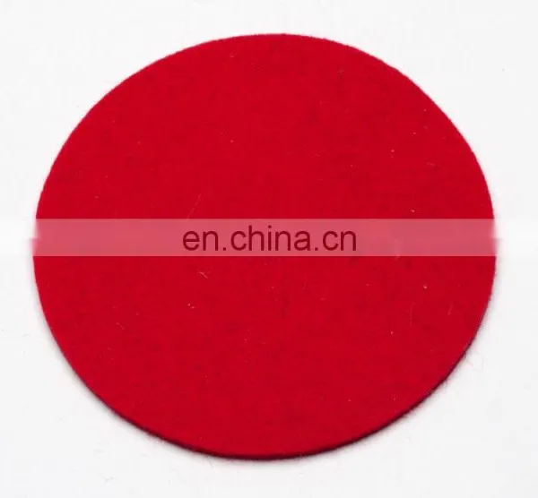 Felt Place Mats Glass Coasters Round Table Mat photo-2
