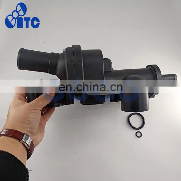 Engine Coolant Water Outlet Thermostat Housing 04884568AE 04884569AC 68003582AB for 2007-2017 JEEP COMPASS DODGE JOURNEY CHRYSLE photo-2