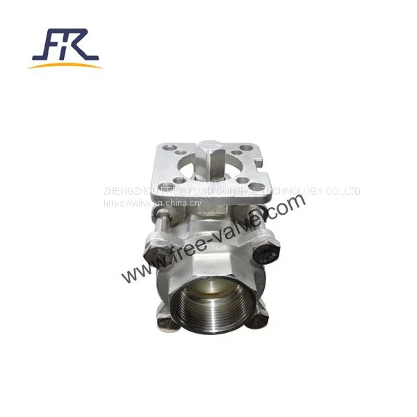 Thread End Ceramic Lined Ball Valve photo-2