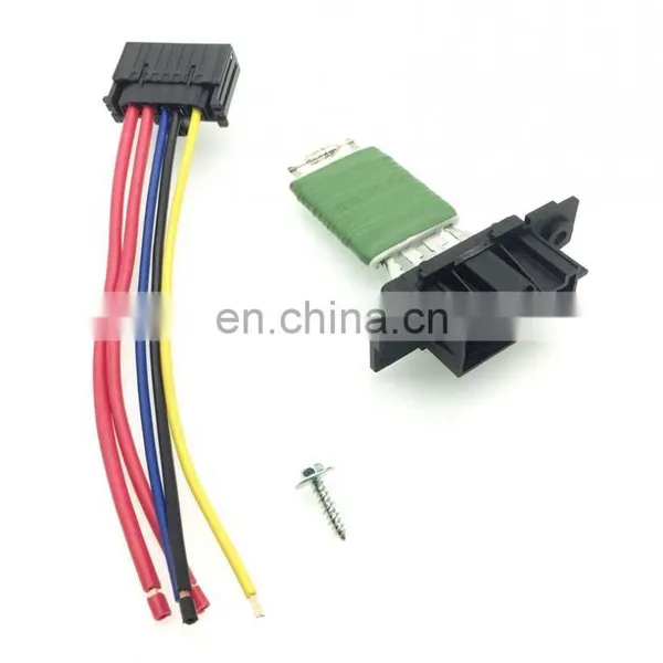 Blower Heater Resistor + Wiring Loom Harness 6845796 13248240 6436.C4 For OPEL VAUXHALL ADAM CORSA photo-2