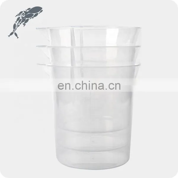 AKMLAB Graduated Chemistry Laboratory Plastic Beaker photo-5