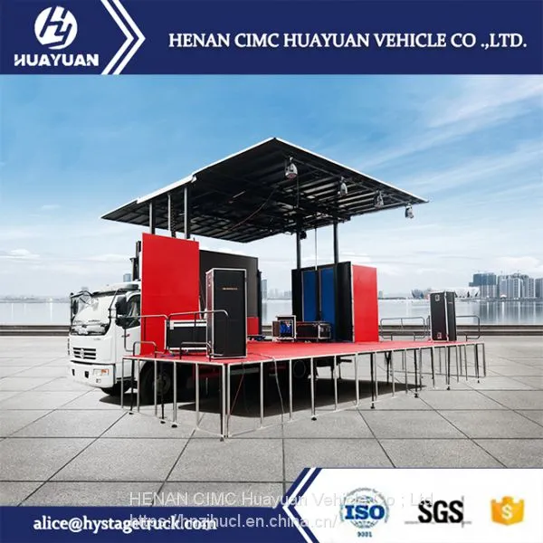 Mini Led Mobile Stage Gospel Truck