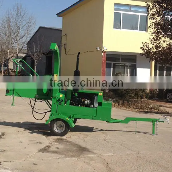 Runshine CE Approved DWC40 Mobile Wood Chipper for Sale Quality Choice photo-2