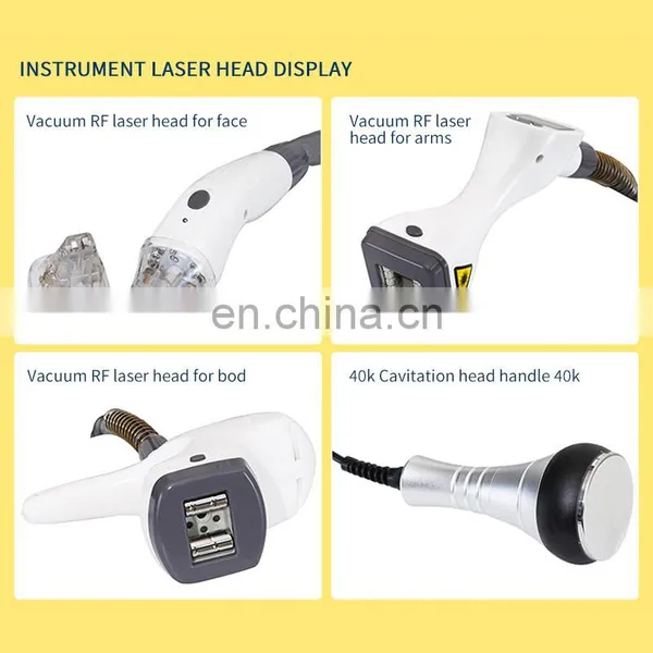 Vacuum Roller Shaping Massage RF Laser Cavitation Body Shaping Instrument Weight Loss Anti Cellulite Body Slimming Machine photo-5