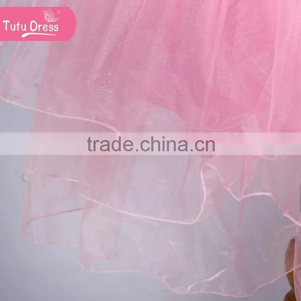 Angel Flying Style Over Shoulder Girls' Dress With Flower Series Prothorax photo-5