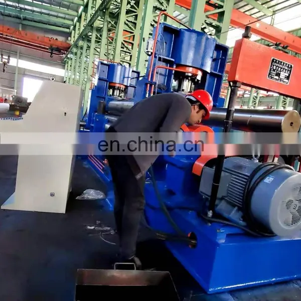 T&L Brand CNC 3 Roller Plate Bending Machine 4 Roller Bending Machine W11-6*1500 photo-4