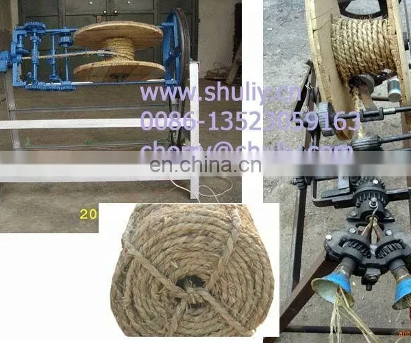 Straw Rope Knitting/weaving/braiding/interlacing Machine photo-3